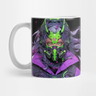 Cyborg Ninja Girl Mug